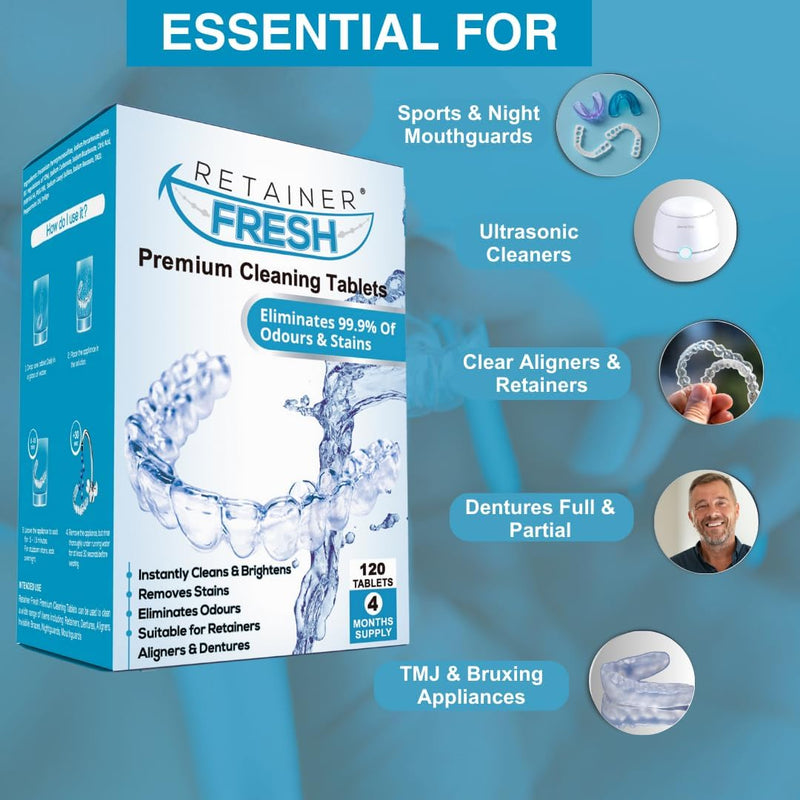 Retainer Fresh 120 tablets (4 month supply) x 24 units in 1 parcel