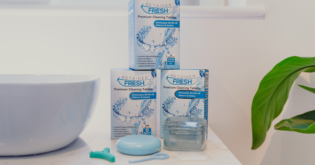 Retainer Fresh | Retainer Cleaner | Cleans In 5 - 15 Minutes,