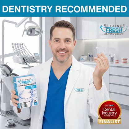 Retainer Cleaner Tablets 4 Month Supply 120 Tablets Retainer Fresh