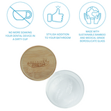 Retainer Bath with Bamboo Lid by Retainer Fresh