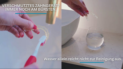 Retainer Cleaning Tablet Zahnschiene Reinigungstabletten - Zahnspangenreiniger für Retainer, Aligner Retainer Fresh