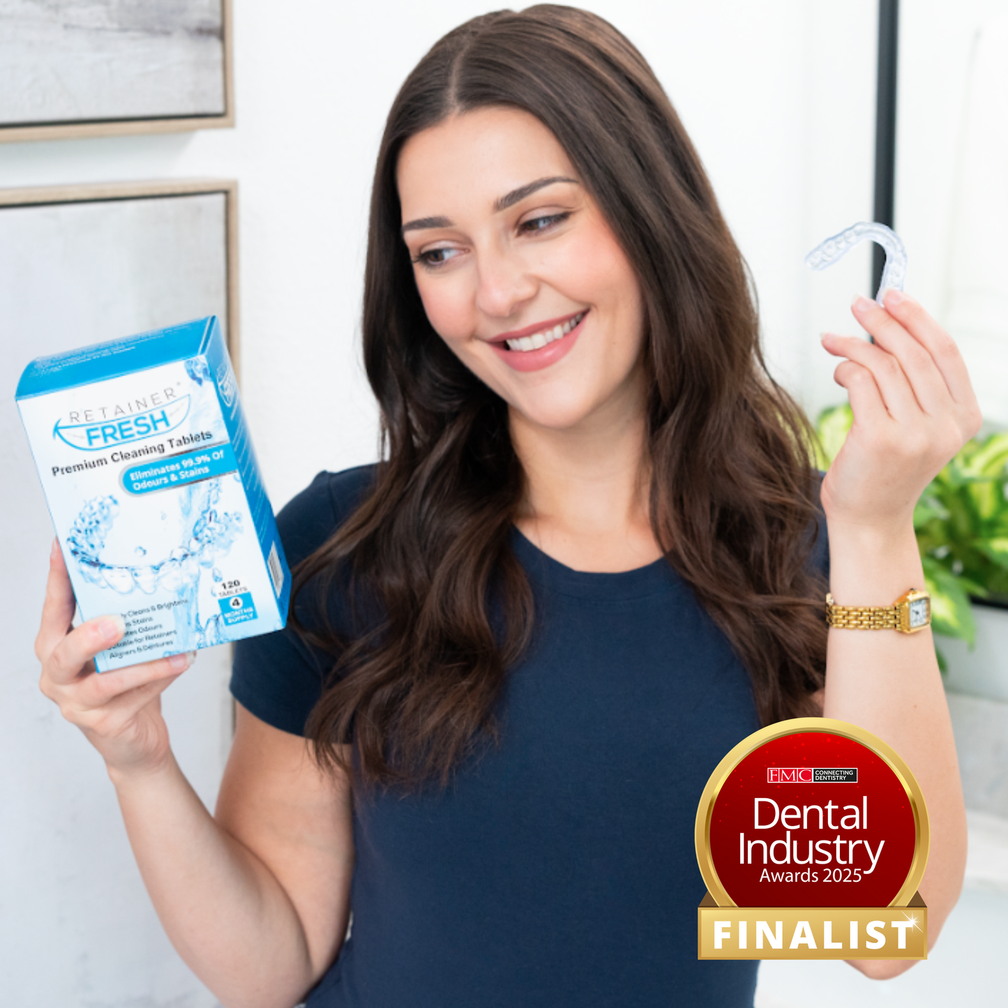 Retainer-Reinigungstabletten 4 Monate Lieferung 120 Tabletten von Retainer Fresh
